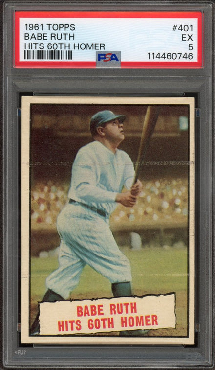 1961 Topps Babe Ruth #401