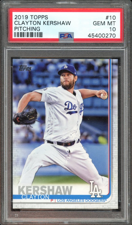 2019 Topps Clayton Kershaw #10