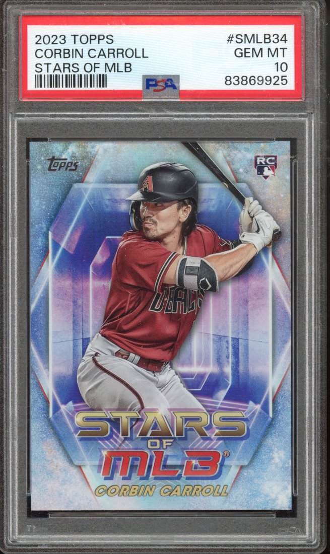 2023 Topps Stars of MLB Corbin Carroll #SMLB-34 front