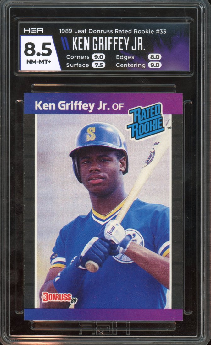1989 Donruss Ken Griffey Jr. #33 front