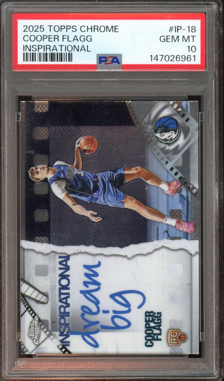2025 Topps Chrome Inspirational Cooper Flagg #IP-18