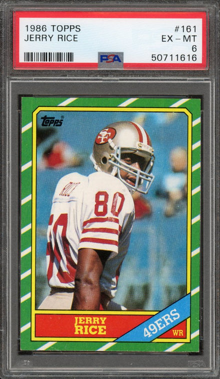 1986 Topps Jerry Rice #161