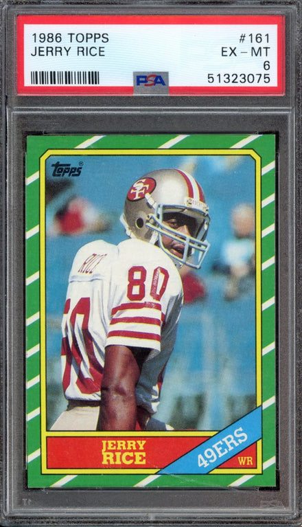 1986 Topps Jerry Rice #161