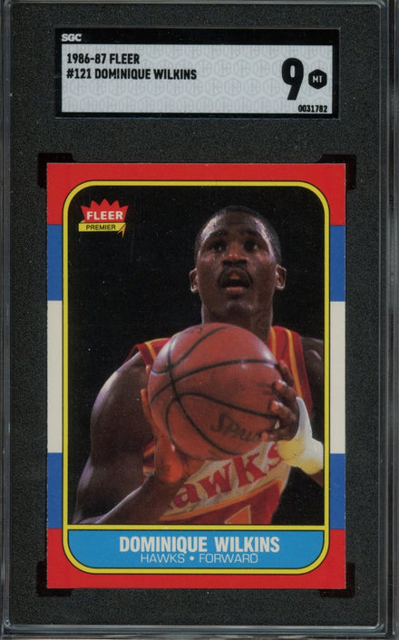 1986-87 Fleer Dominique Wilkins #121