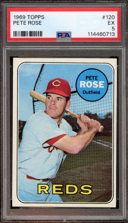 1969 Topps Pete Rose #120