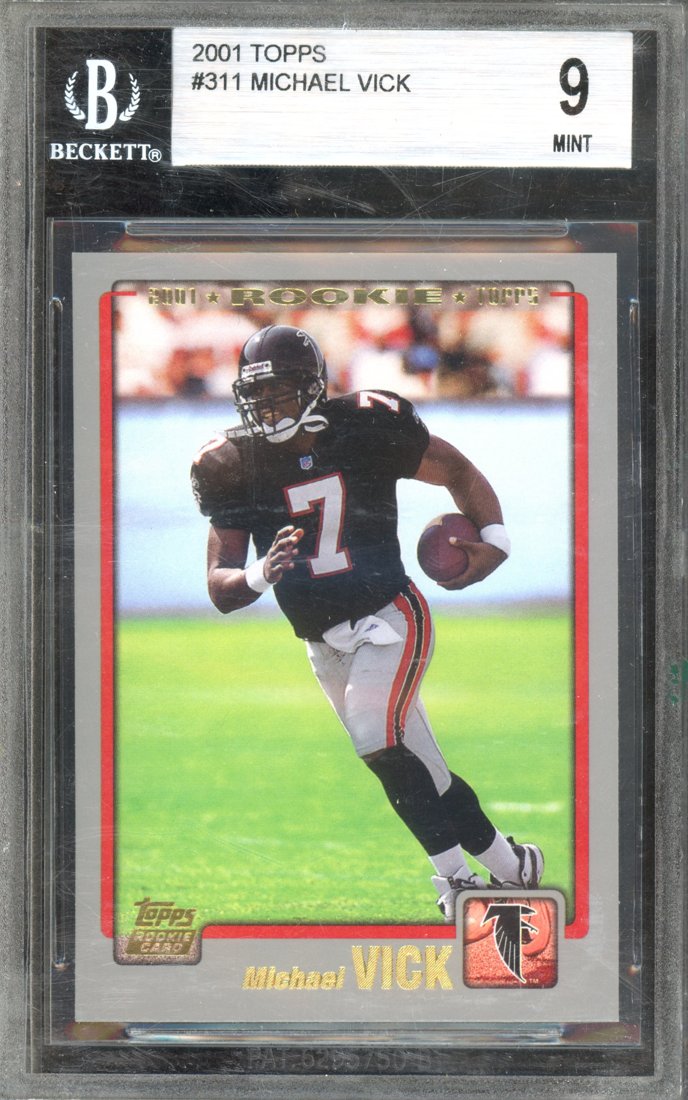 2001 Topps Michael Vick #311 front