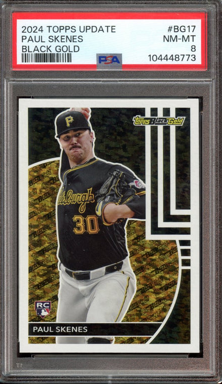 2024 Topps Update Black Gold Paul Skenes #BG-17