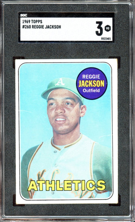 1969 Topps Reggie Jackson #260