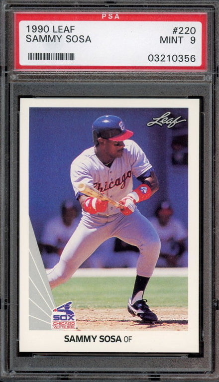 1990 Leaf Sammy Sosa #220