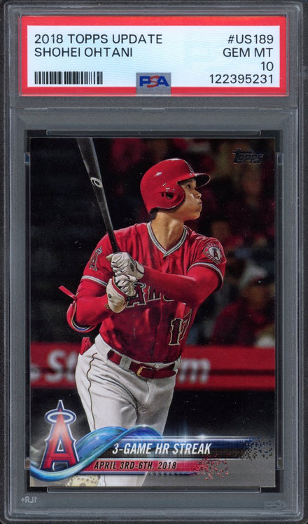 2018 Topps Update Shohei Ohtani #US189