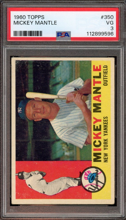 1960 Topps Mickey Mantle #350