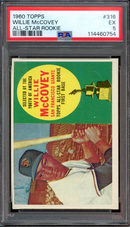 1960 Topps Willie McCovey #316