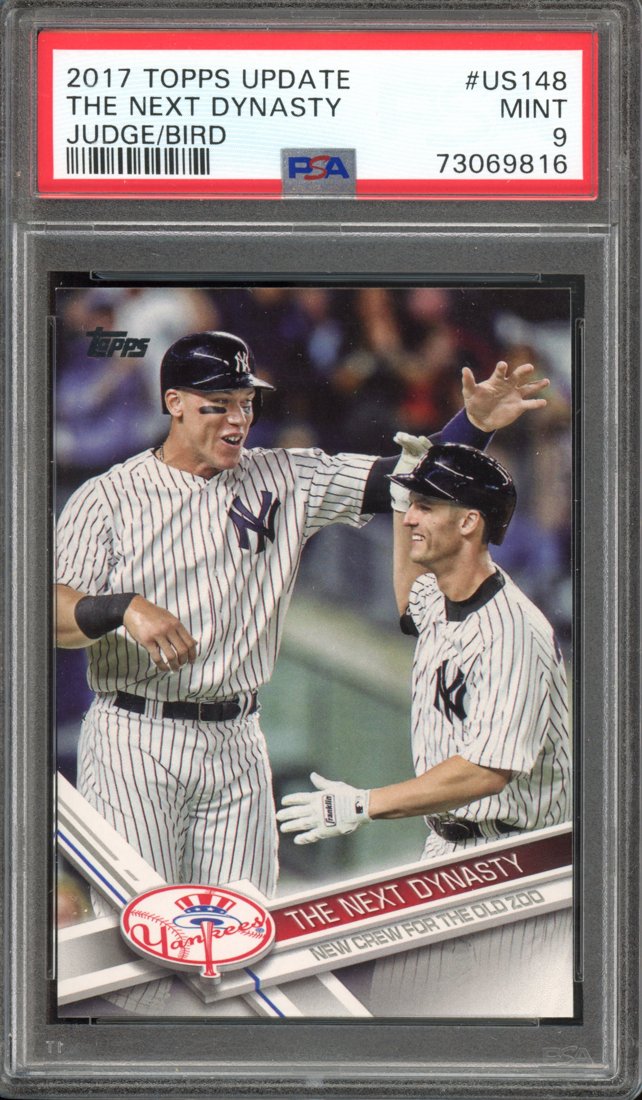 2017 Topps Update Aaron Judge/Greg Bird #US148 The Next Dynasty front