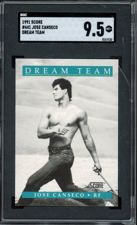 1991 Score Jose Canseco #441 Dream Team