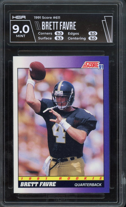 1991 Score Brett Favre #611