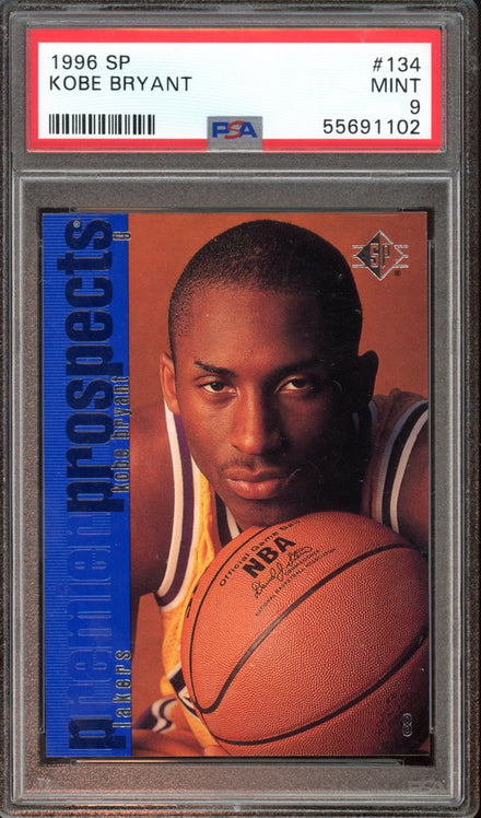 1996 SP Kobe Bryant #134