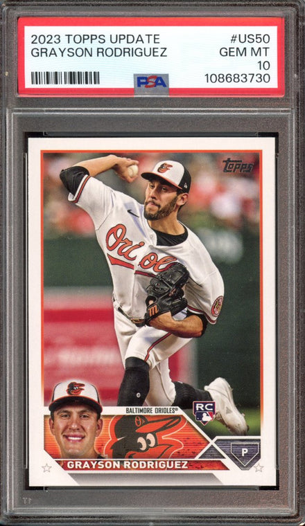 2023 Topps Update Grayson Rodriguez #US50