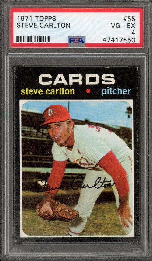 1971 Topps Steve Carlton (front)