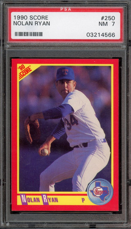 1990 Score Nolan Ryan #250