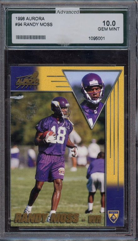 1998 Pacific Aurora Randy Moss #94