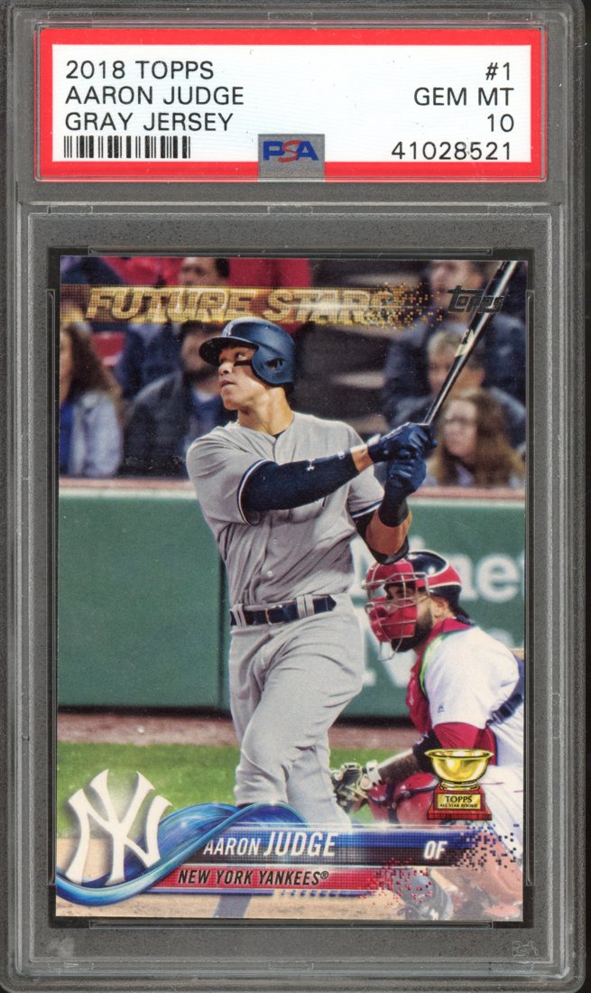 2018 Topps Aaron Judge #1 front