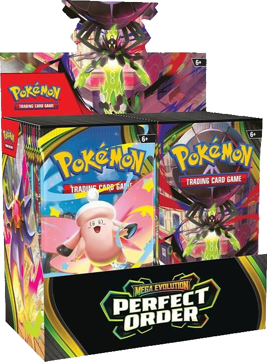 Pokémon Mega Evolution: Perfect Order Booster Box (36 Packs) front